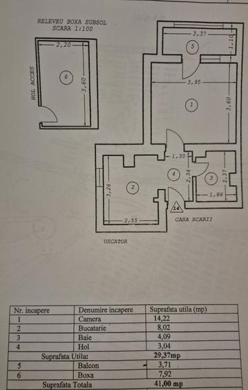 Vand Garsoniera spatioasa 41 mp mobilata - 7