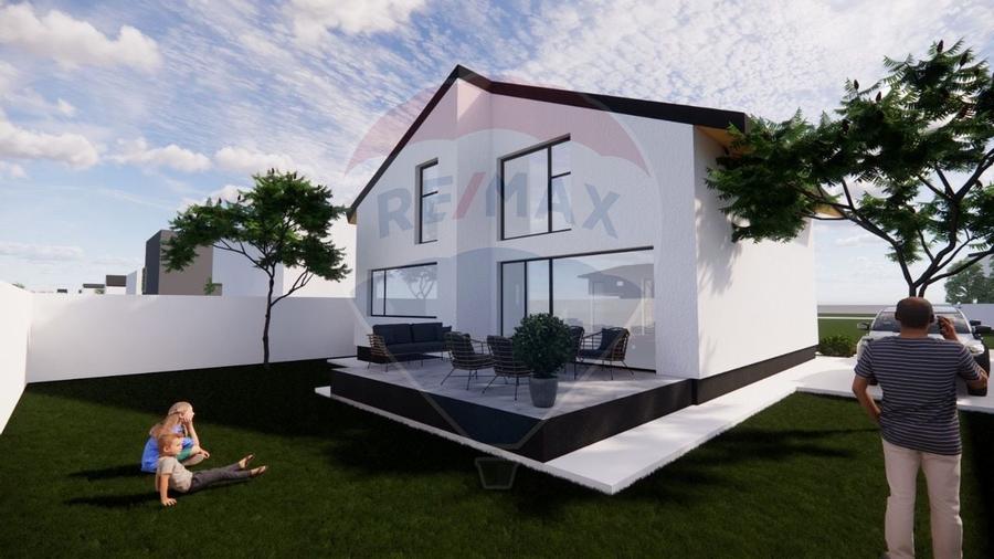 Vilă cu 6 camere de vânzare strada Lahovari Balotesti - 4