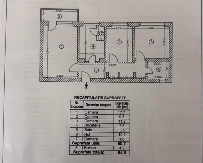 Vanzare apartament 3 camere Drumul Taberei Raul Doamnei - 10