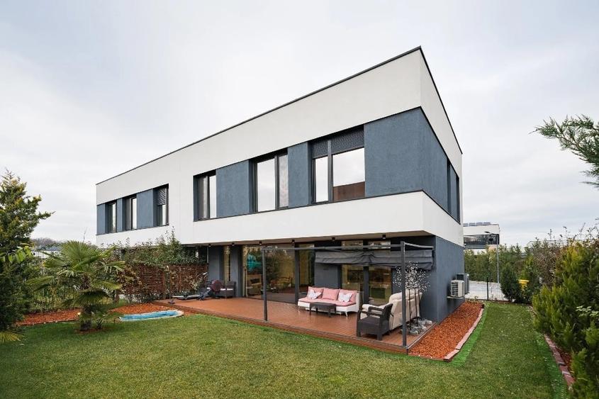 Vila pasiva (verde) de lux in complex rezidential exclusivist: Amber Gardens - 7