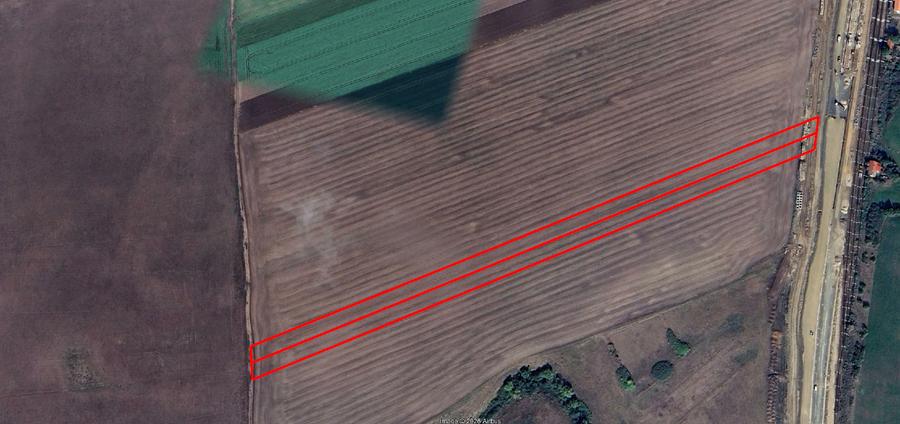 Teren extravilan de vânzare – Comuna Sânandrei, jud. Timiș (11 euro/mp) - 3