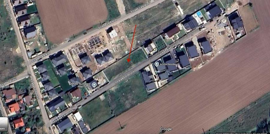 Vand Teren Domnesti str. Intrarea Foisorului din str. Fortului 1200mp - 2