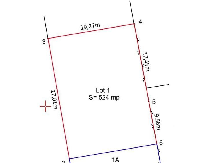 Teren intravilan, deschidere 27 m, 524 mp, zona Bariera Valcii - 1