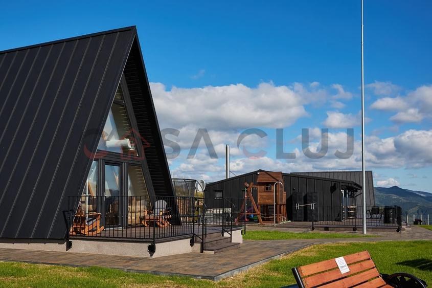 Afacere de vanzare, 2 cabane+sala de evenimente, la cheie, Apuseni! - 4