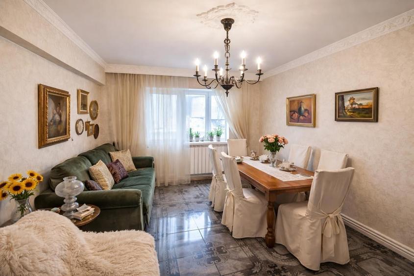 FALEZA NORD-APARTAMENT CU 4 CAMERE 2 BAI 2 BALCOANE CENTRALA GAZE - 1