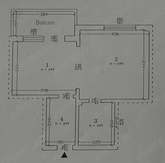 Apartament cu 2 camere in bloc consolidat - Piata Amzei - direct proprietar - 1