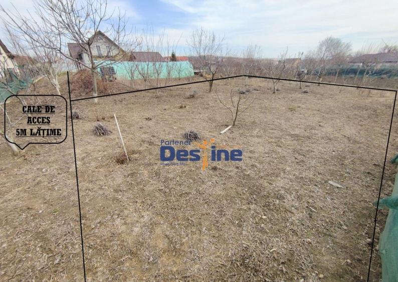 Teren in CENTRU MIROSLAVA 474 mp, deschidere 16mp, drum 5m - 6