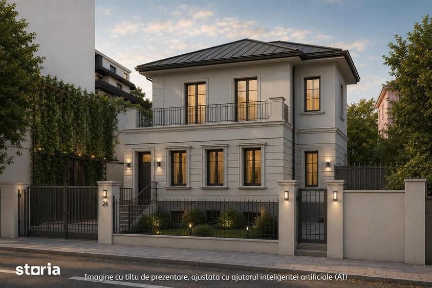 Casă cu 5 camere cu Teren 400 Mp în Dorobanți