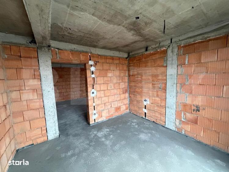 Apartament 3 camere semifinisat - 2