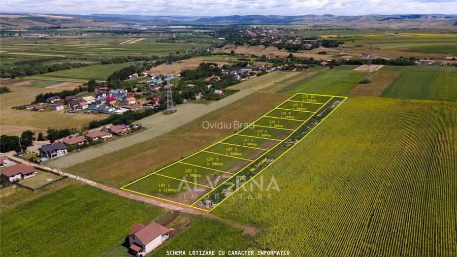Teren constructii 10 parcele - 900mp | front 25m | Jucu de Sus Teren constructii 10 parcele - 900mp | front 25m | Jucu de Sus