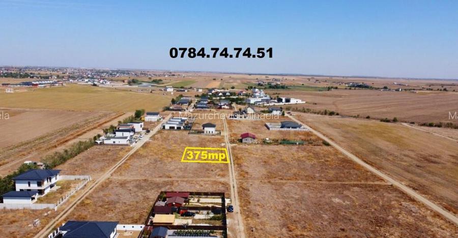 Teren intravilan - gaz si curent - com Berceni