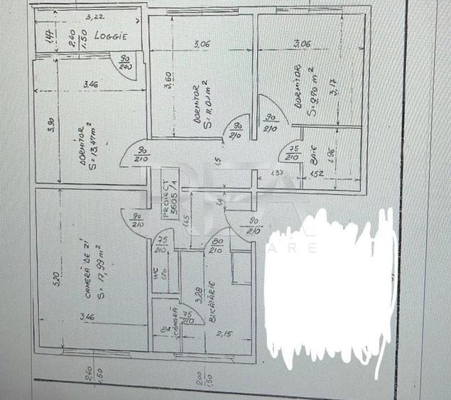 4 camere, Titan, decomandat, centrala, et. 4, 83mp, metrou, boxa - 10