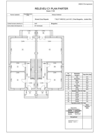 Duplex P+1+Pod mansardat, 5 camere, teren 250 mp, Penny & STB 5 min - 7