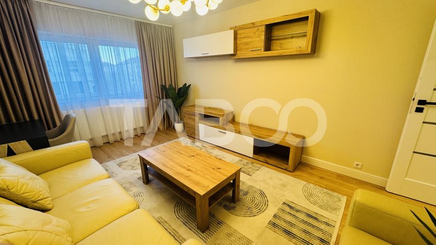 Apartament cu 2 camere decomandat, mobilat în Central
