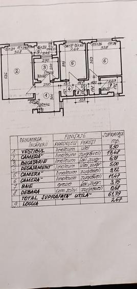 Apartament cu 3 camere decomandat în Pantelimon