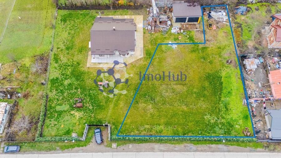 Teren intravilan de vanzare in Letcani - Bogonos, utilitati, asfalt - 1