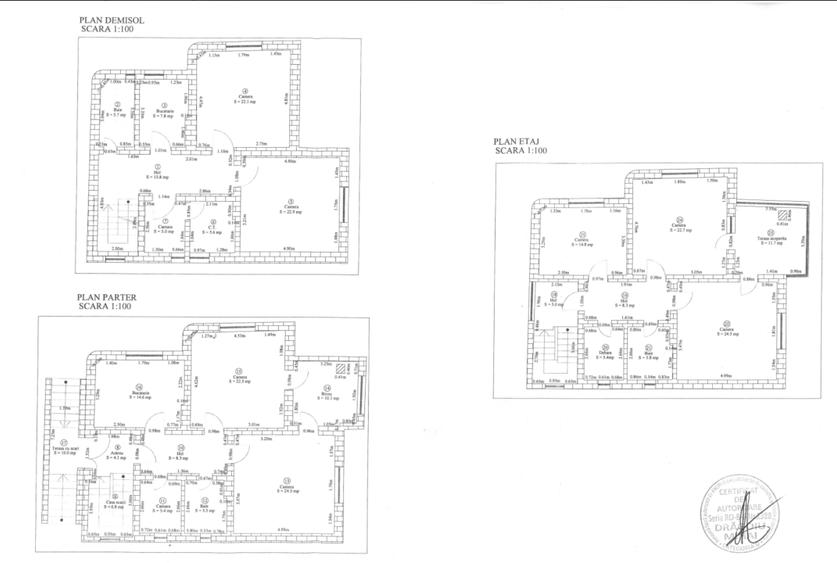 Casa individuala |  283 mp util | teren 992 mp | zona Sub Arini - 12