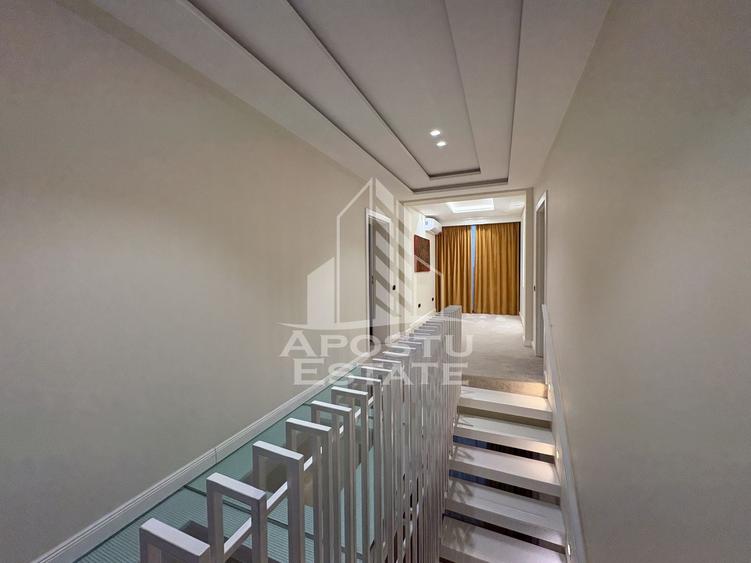 Vila de lux cu piscina incalzita de vanzare in Mosnita Noua | 4 camere - 18