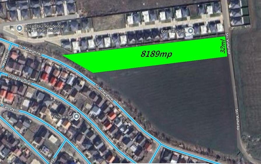 Teren intravilan 8189mp destinatia rezidentiala ,desch.32ml la str.Vulturilor! - 1