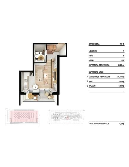 START VANZARI / Garsoniera/ 8 minute de Centru - 3