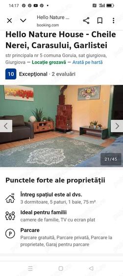 inchiriez casa la Giurgiova 3 camere curte terasa mare - 10