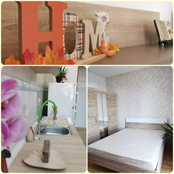 ► Compozitori Garsoniera Decomandata 35,29m² Mobilata Utilata Centrala pe Gaze