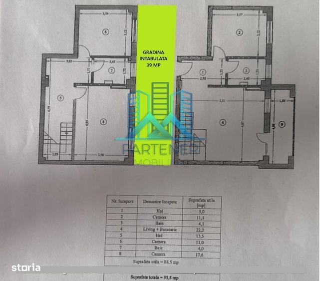 Apartament 3 camere mobilat Pacurari-Valea Lupului+gradina + 2 parcari - 2