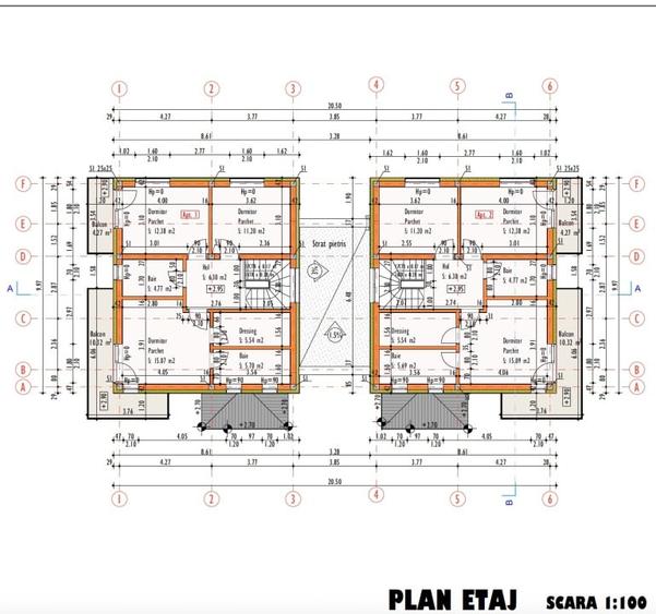 Duplex nou cu garaj – Chinteni, zona Profi - 3