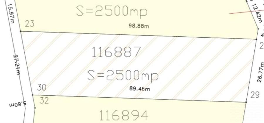 Teren intravilan 2500mp  pe Valea Avrigului,optim casa de vacanta - 15