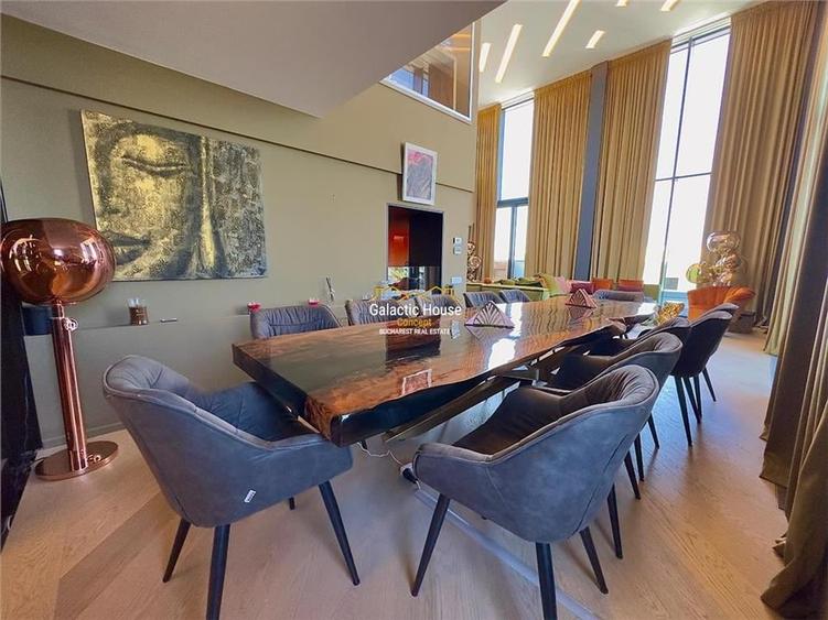 PenthouseTip Duplex 436 mp-5 camere LUX  Floreasca-Barbu Vacarescu Vedere Libera - 4
