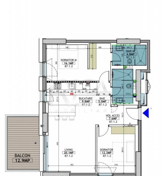 3 camere Premium One Peninsula Floreasca