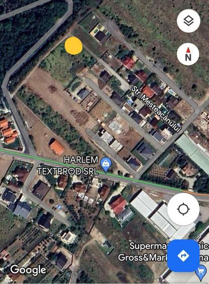 Teren de vanzare zona Strehareti, langa lac si padure, 430 mp - 6