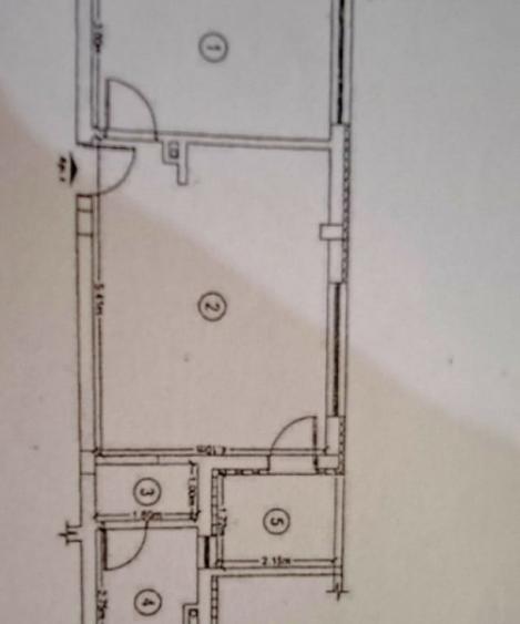 Apartament cu 2 camere semidecomandat în Florești — fotografia 3