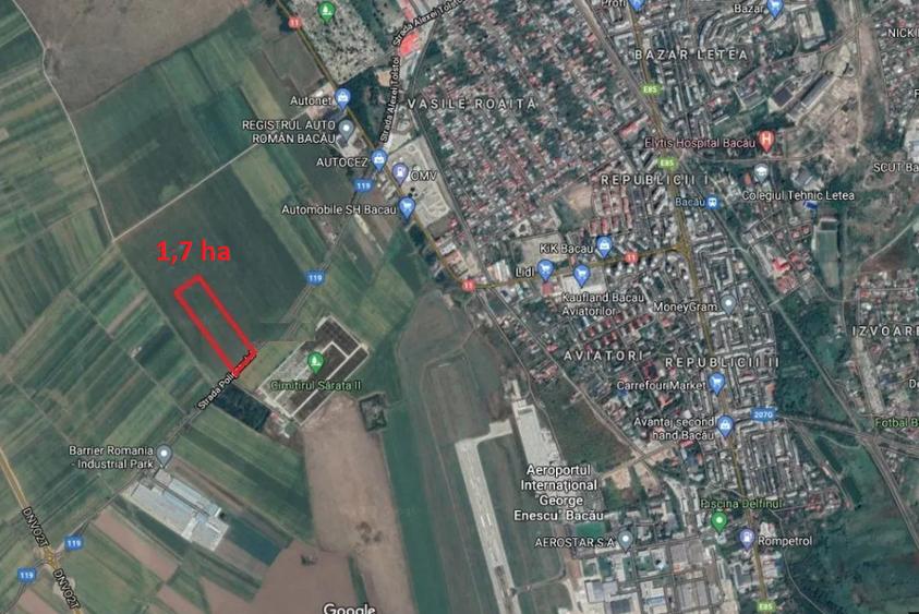 Teren 17000 MP Sarata Bacau - 1