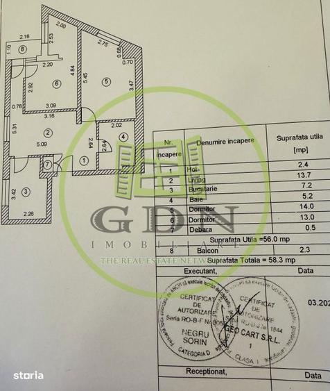 3 camere | Metrou Jiului 1 min | Parcare | Bloc 2013 - 4
