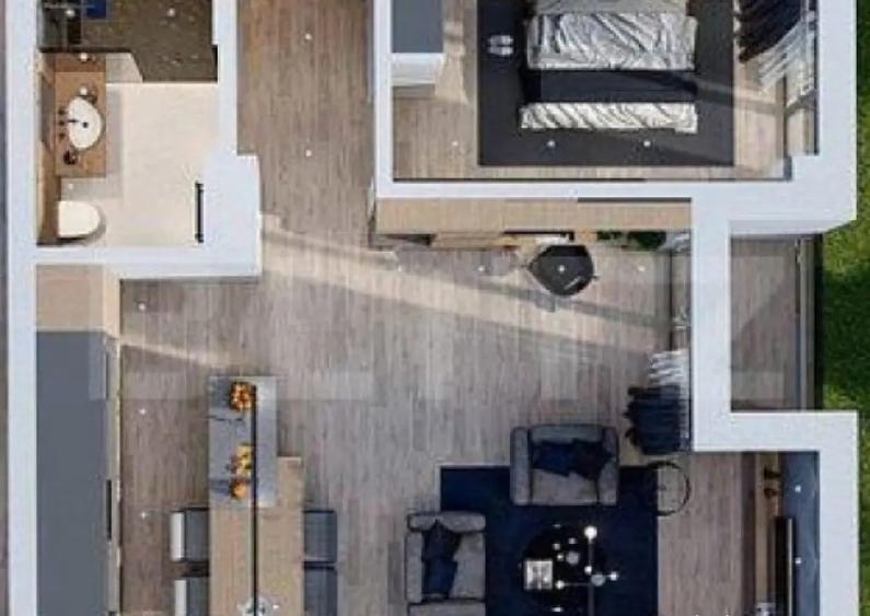 Apartament de vanzare, cu 2 camere, 55 mp, zona Torontalului - 1