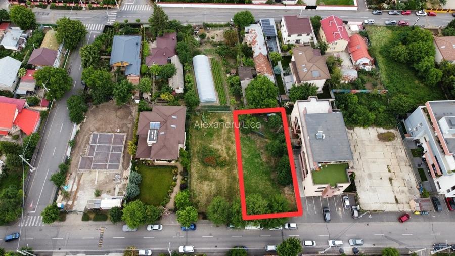 Teren Otopeni,str.Belgrad,636mp,deschidere 18m