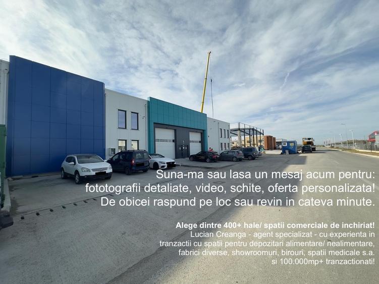 Hala, showroom de inchiriat, 1156mp, Parc Miroslava - 1