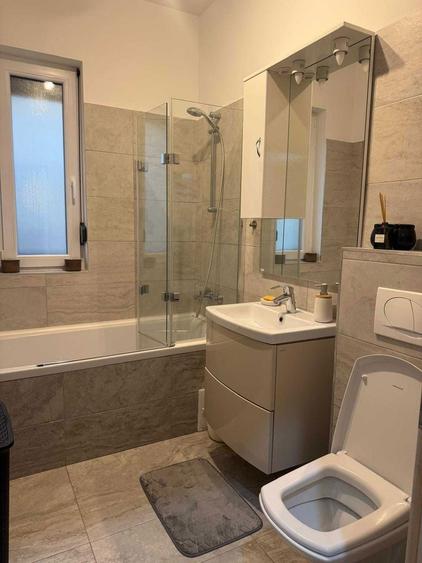 Proprietar,2 camere parter complet mobilat cu teren 150mp si 2 parcari - 1