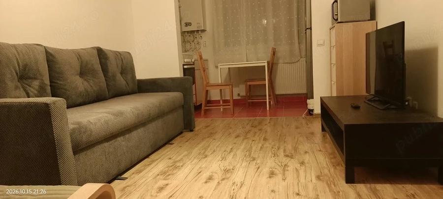 Garsonieră decomandată, mobilată în Central