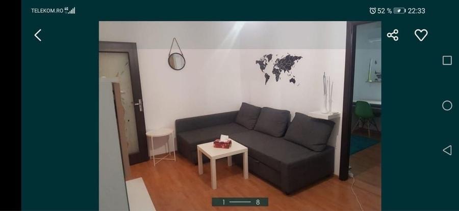 Apartament cu 2 camere semidecomandat în Valea Rosie