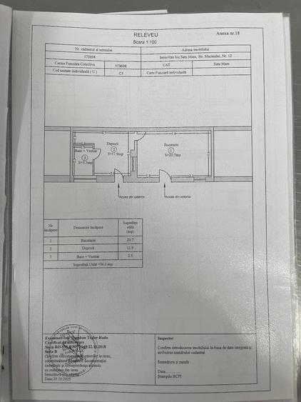 Spațiu comercial, de 36 mp, în Central