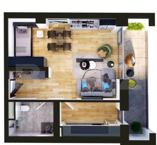 Apartament de vanzare, 1 camere, 40 mp, zona Torontalului Apartament de vanzare, 1 camere, 40 mp, zona Torontalului