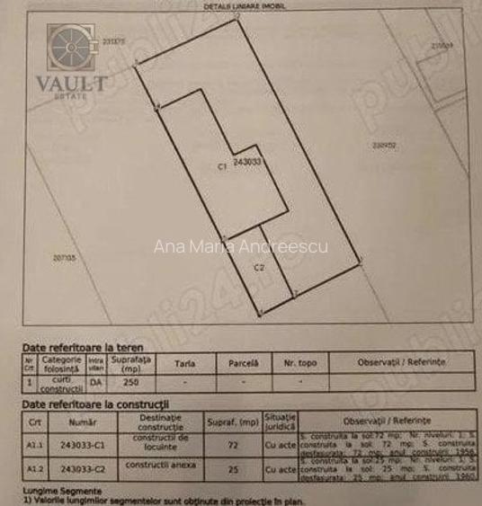 Casa 4 camere - Andronache