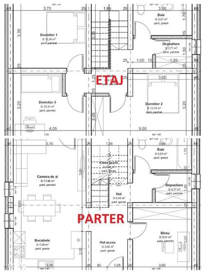 Casa la cheie Santion, P+1, 150mp - 4