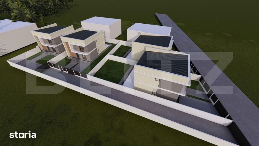 Case individuale P + E la cheie, 135 mpu, 300 mp teren, zona Catargiu - 5