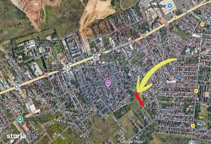 Teren 2.819 mp in Sectorul 5, sub 100 EUR/mp, dezvoltare rezidentiala - 4