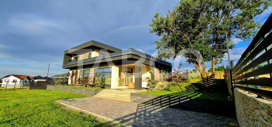 Casa moderna de inchiriat 5 camere cu teren si piscina Cisnadie - 4