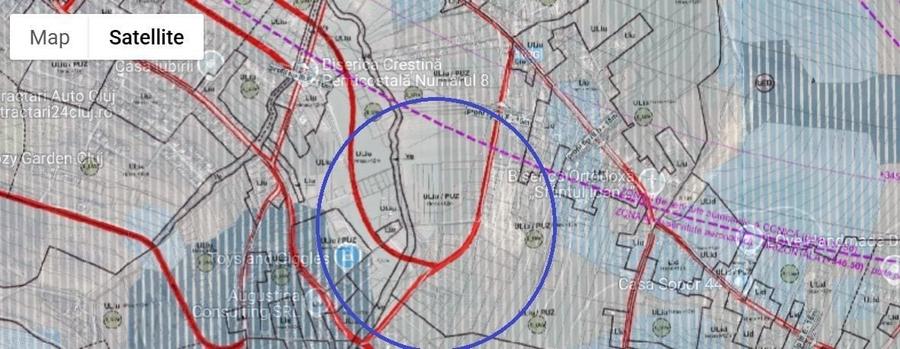 Teren intravilan Fara PUZ in Borhanci, zona de case,  Remenyik Sandor - 3