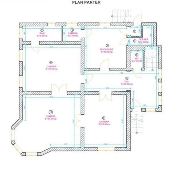 Casa individuala de vanzare in Sibiu 1000 mp teren zona Blv Victoriei - 11